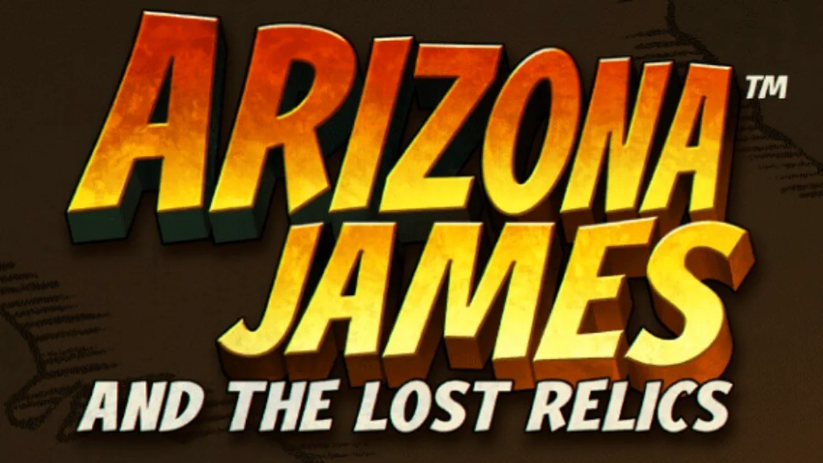 Arizona James and the Lost Relics slot game interface